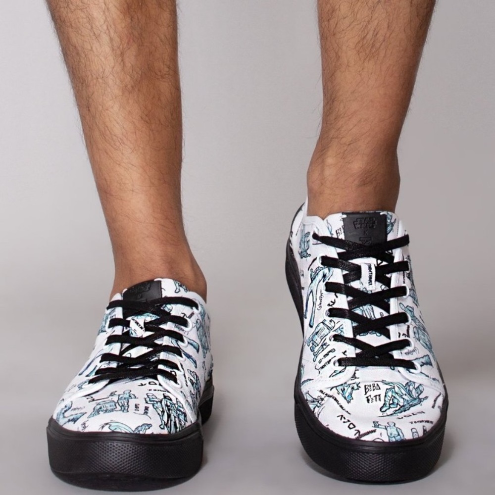 Toms X Star Wars travel light sneakers NWT 10